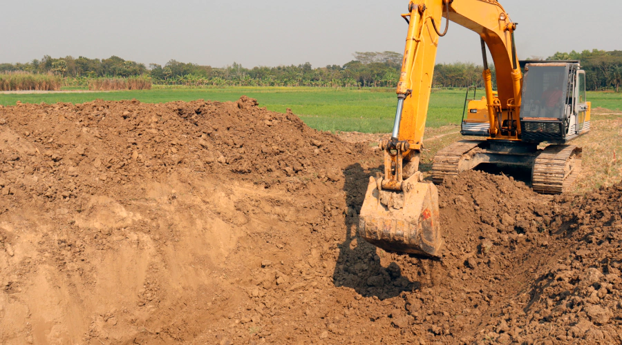 Excavation pads service
